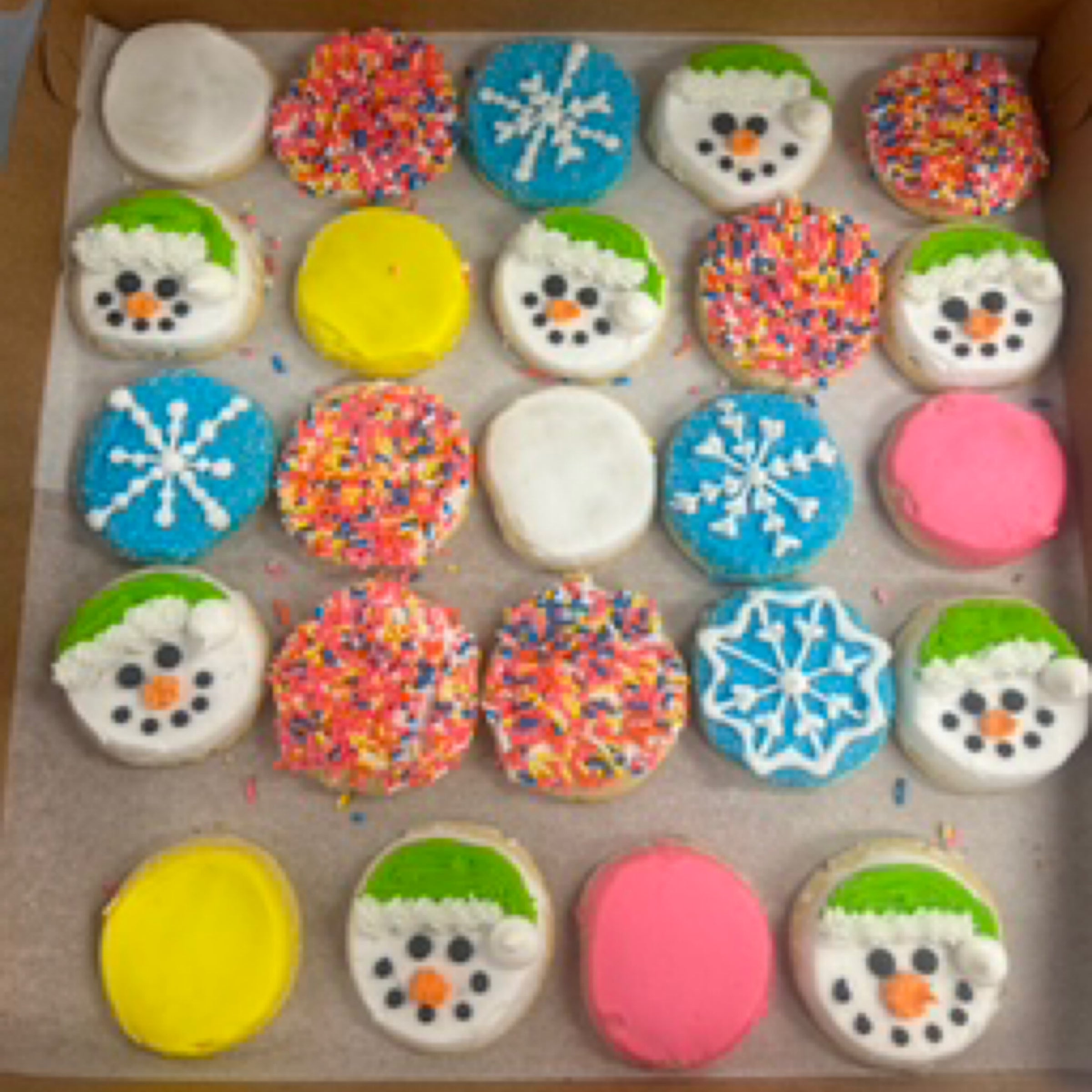 Birthday Box #4 for 24 - Cookies | Eileen's Cookies Omaha